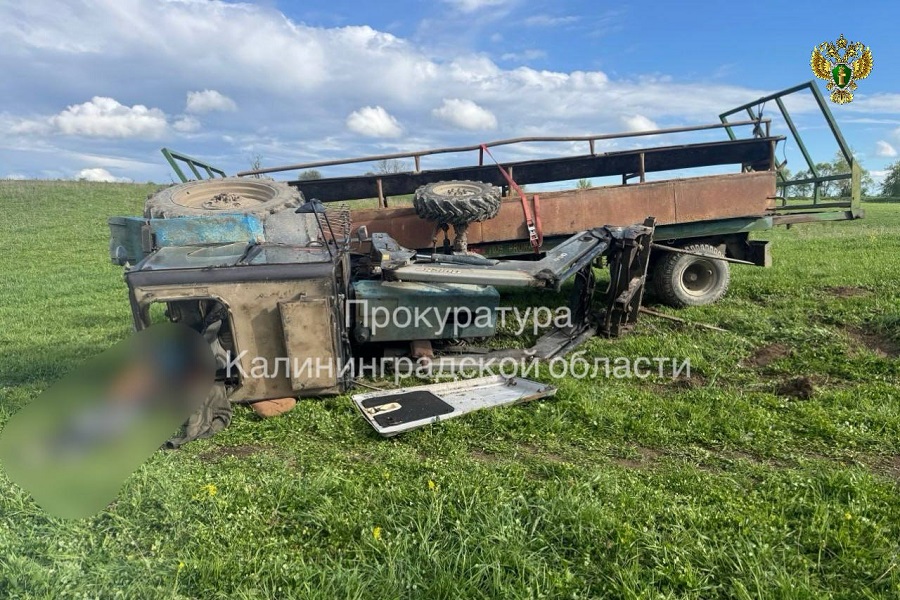 В Озерском районе тракториста ждет суд за причинение смерти по неосторожности