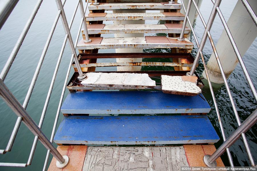 «Жим сидя, коты и обломки»: променад в Зеленоградске в туристическое межсезонье