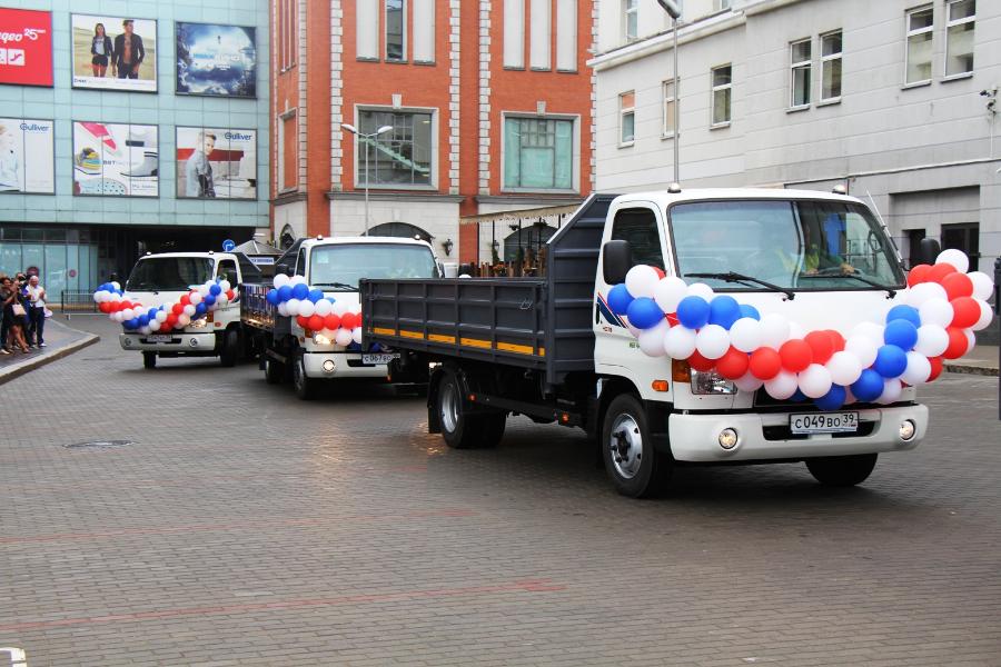 Администрация Калининграда приобрела в лизинг 9 «Hyundai» для «Чистоты»