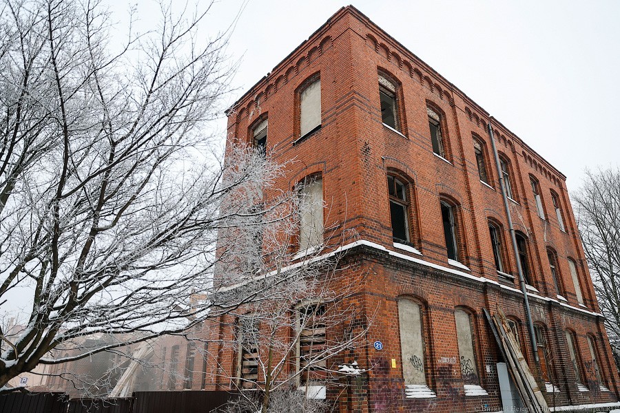 Снесенное здание на Томской, 21. Фото — Виталий Невар, «Новый Калининград»