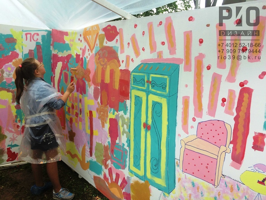 Дети Калининграда освоили новую профессию дизайнера интерьера!