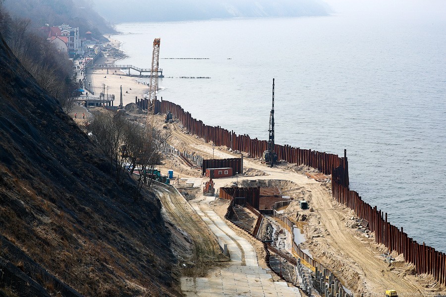 Летом неизвестного года: что не так с новым променадом в Светлогорске (фото)