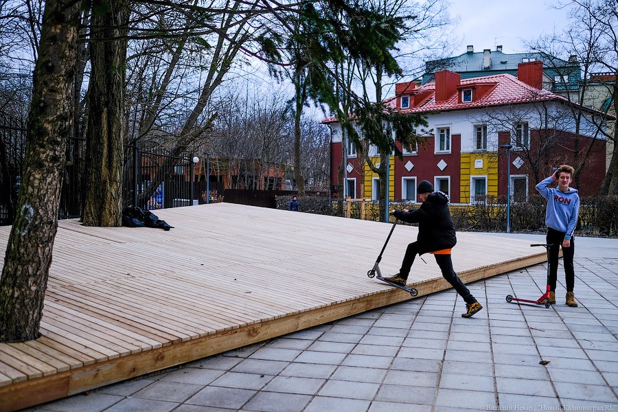 Плитка на плитке: как выглядит центр Зеленоградска во время реконструкции (фото)