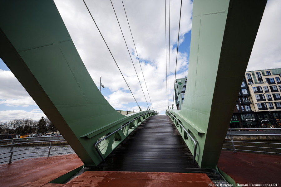От музея до острова: как в Калининграде открывали Философский мост (фото)