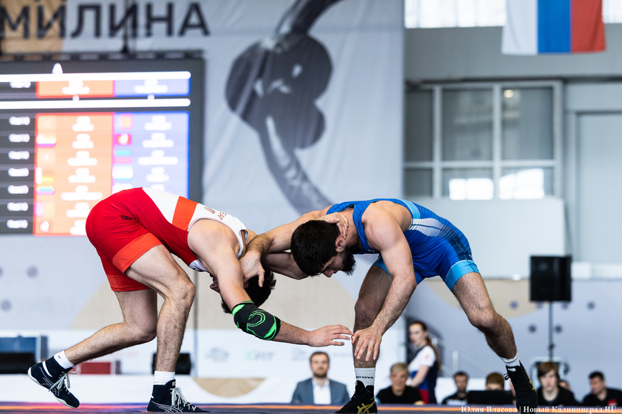 На пределе сил: в Калининграде прошел турнир по борьбе на Кубок Андрея Шумилина (фото)