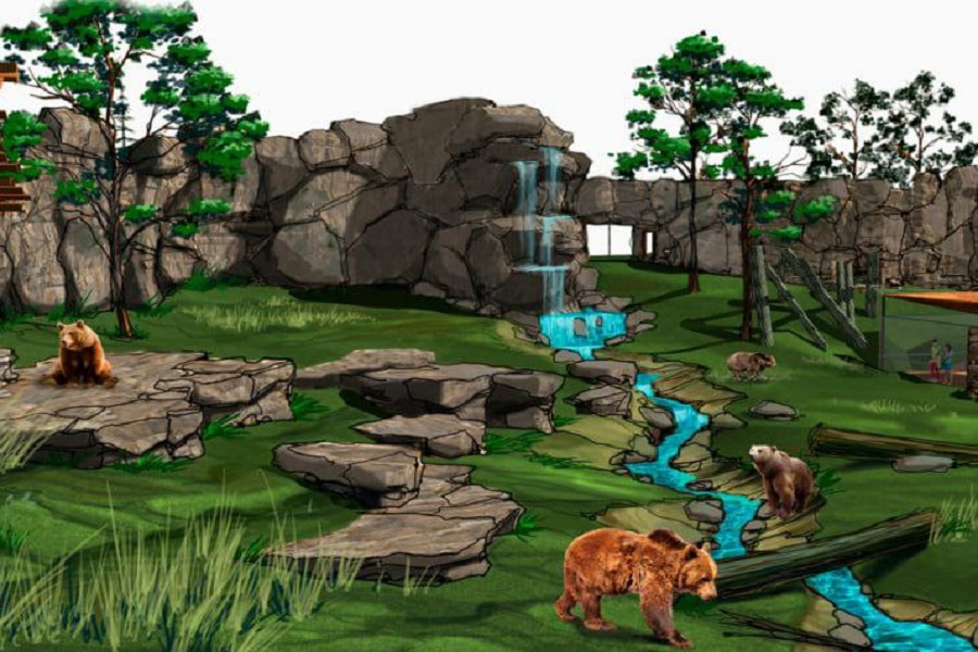 Власти пытаются в 3 раз найти подрядчика для реконструкции вольера для лосей в зоопарке за 334 млн