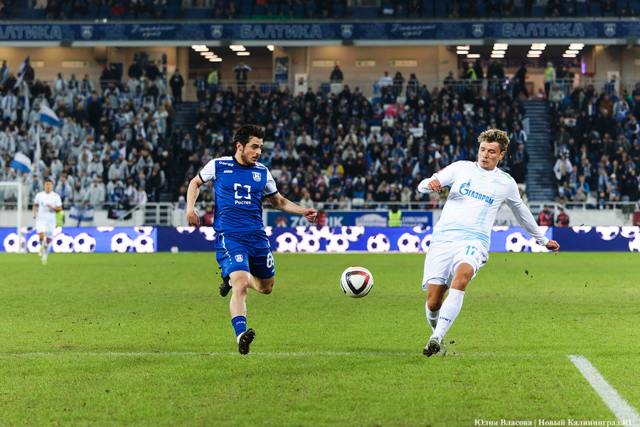 «Три полумомента и ноль голов» «Балтики»: как прошёл матч с «Зенитом» (фото)