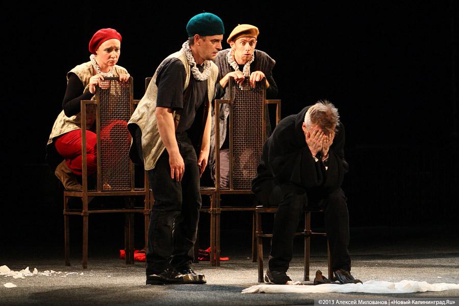 Гамлет: постановка Някрошюса и театра «Мено Фортас» в Калининграде