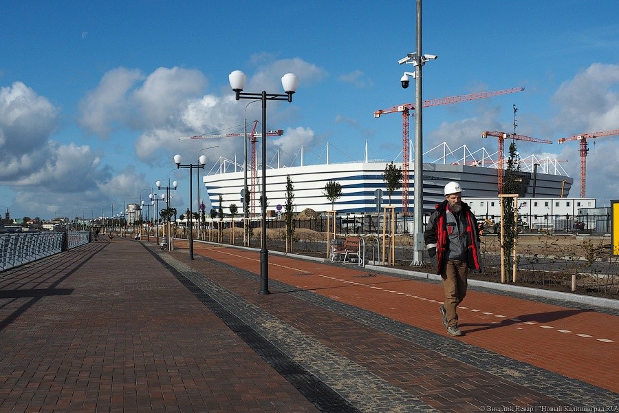 От песочницы до открытия: строительство стадиона «Калининград» в фотографиях