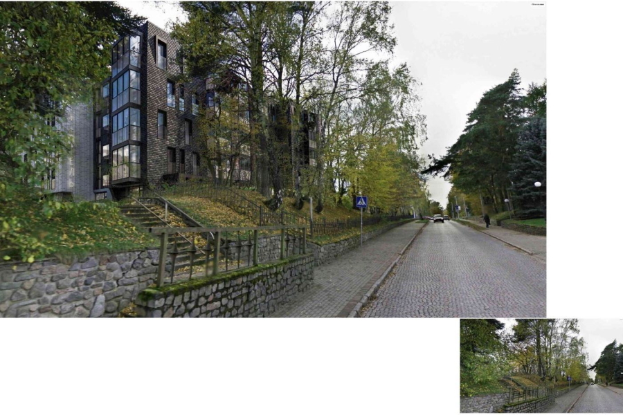 В Светлогорске напротив администрации планируют построить пятиэтажную гостиницу (фото)