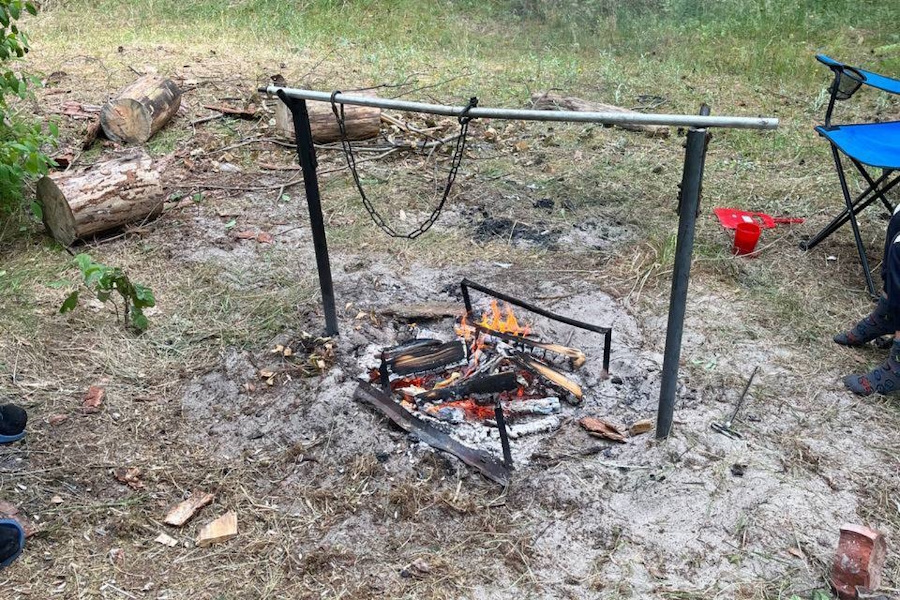 На Балткосе составили протоколы на отдыхающих из-за нарушения противопожарного режима
