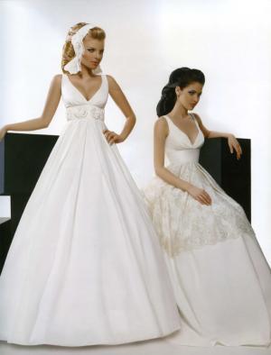 Выбор модели свадебного платья в зависимости от типа фигуры