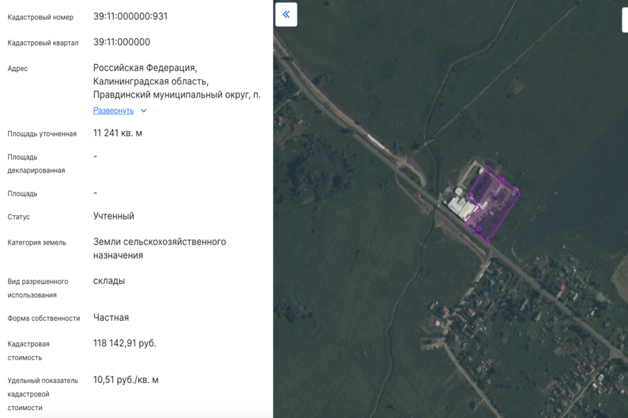 В Поречье разрешили реконструировать хозпостройку под склад на участке 11 тыс. м²
