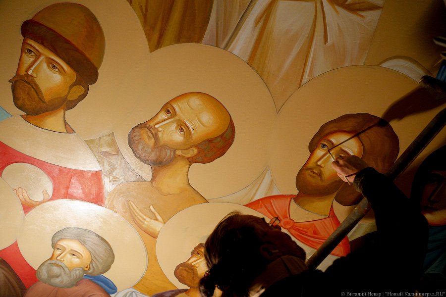 «Есть ощущение стресса и аврала»: иконописец о росписи Кафедрального собора