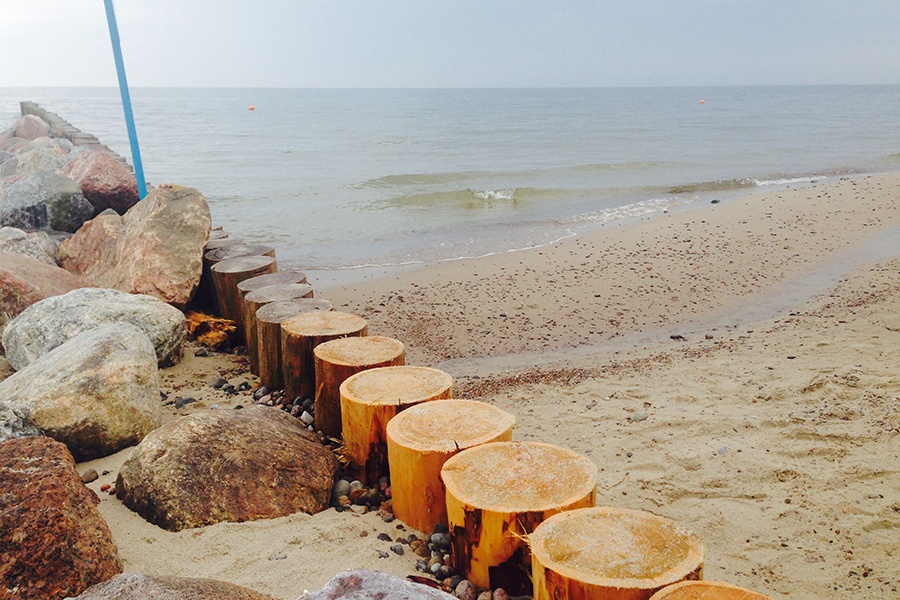 В Зеленоградске завершились работы по восстановлению системы бун