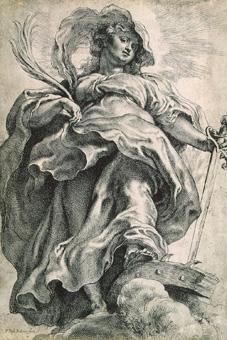 Гравюра Рубенса. Изображение предоставлено галереей