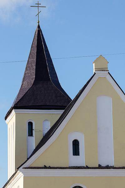 Ремонт и голуби: православный храм Святого Иоанна Предтечи в кирхе XVI века