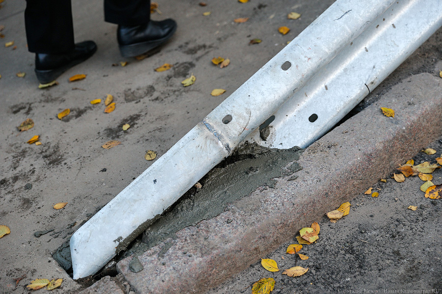 Отбойник на табуретке: мост на улице Киевской открыли для транспорта