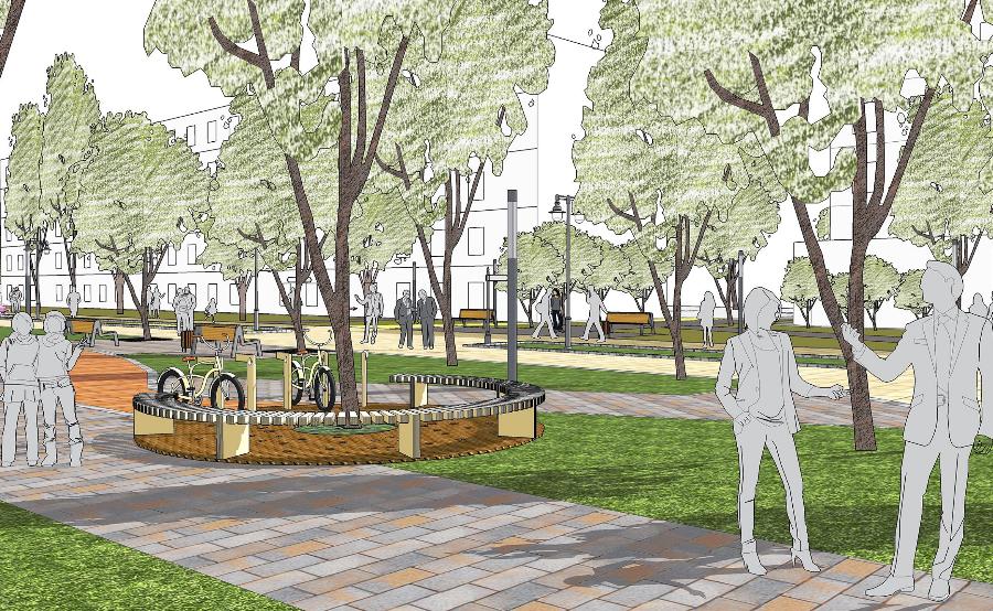 Власти отказались от планов сделать фонтан на месте автопарковки у «Планеты»