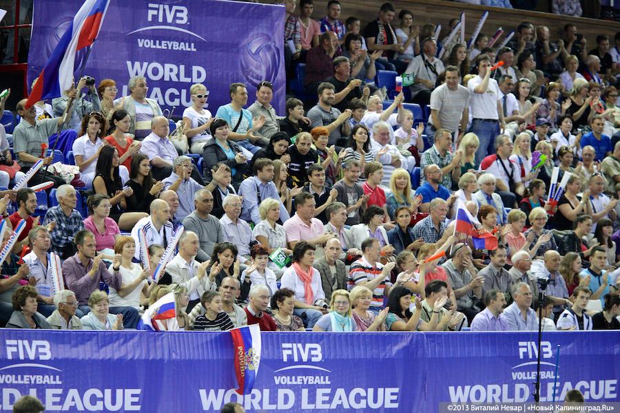 Большой волейбол: фоторепортаж с матча Мировой лиги «Россия — Иран»
