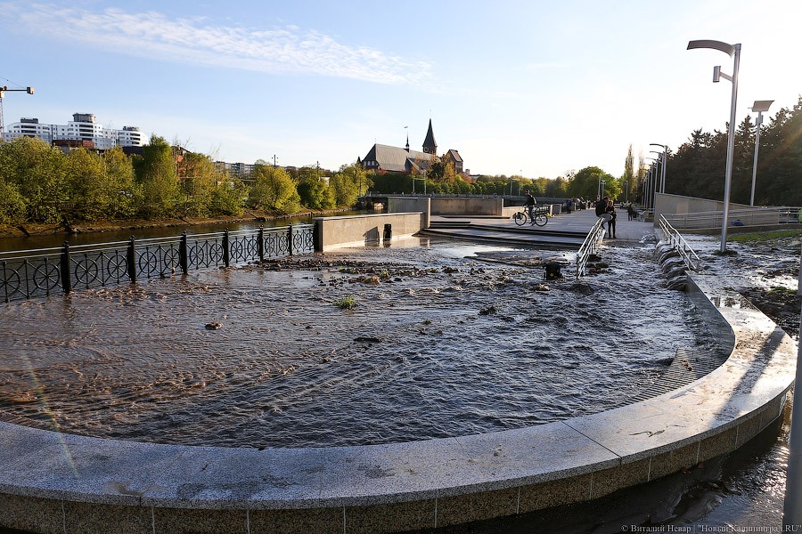 Набережная вышла из берегов: фоторепортаж с затопленной Трибуца