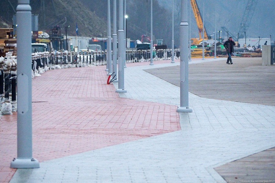  Не рассчитали силы: как выглядит будущий променад в Светлогорске (фото)