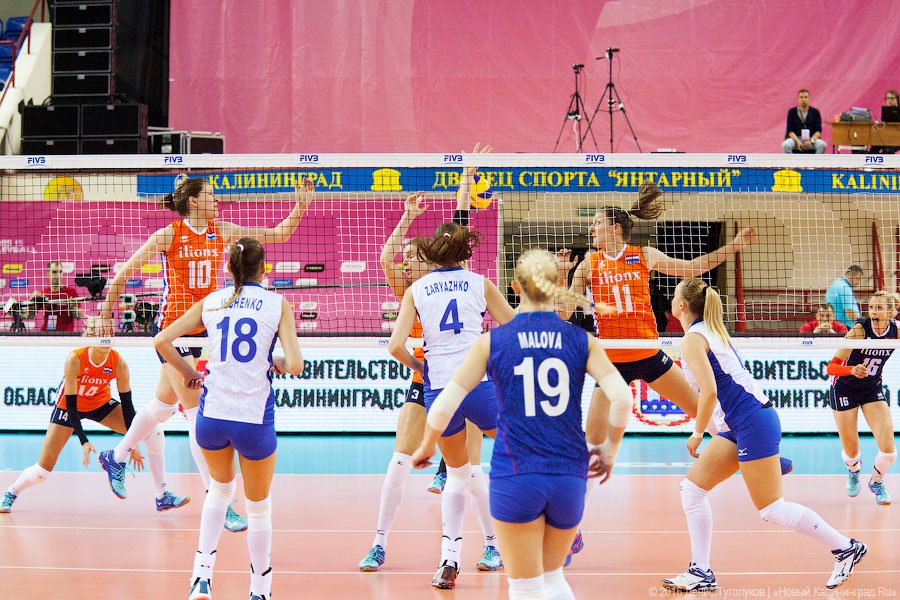 Это волейбол: россиянки обыграли команду Голландии в рамках FIVB Grand Prix