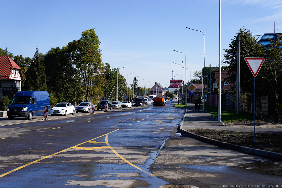 Две-четыре полосы: ул. Гагарина открылась после реконструкции (фото)