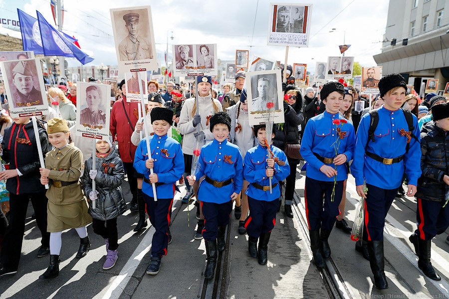 Вечная память: шествие «Бессмертного полка» в Калининграде