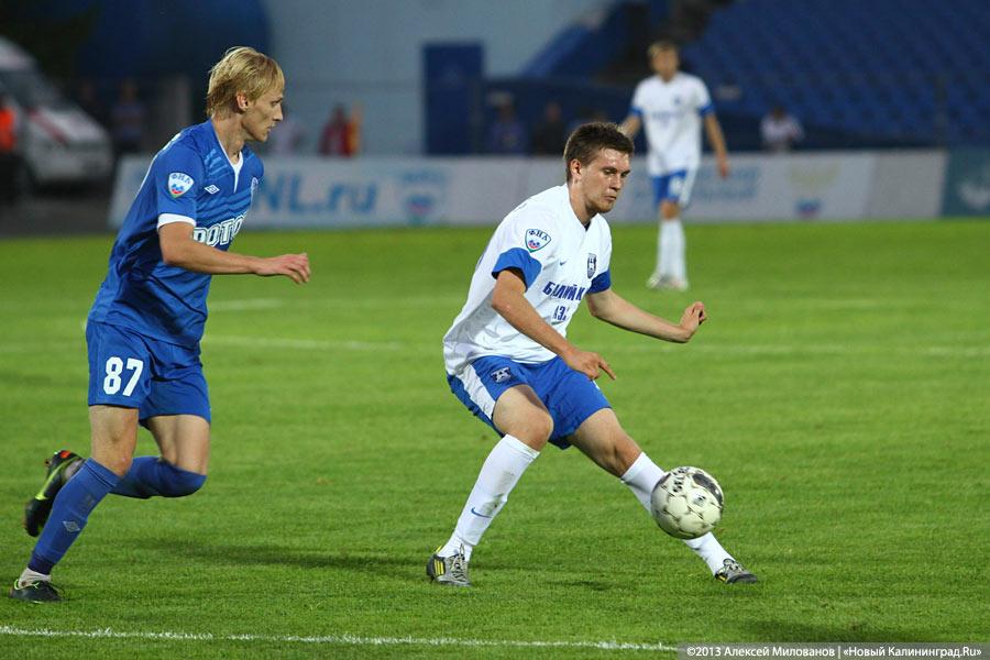 Очередное поражение: «Балтика» проиграла «Ротору» со счётом 0:2