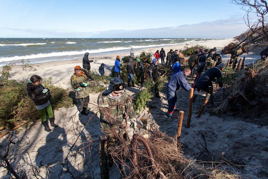 «Спасение косы: любительский вариант»: фоторепортаж «Нового Калининграда.Ru»