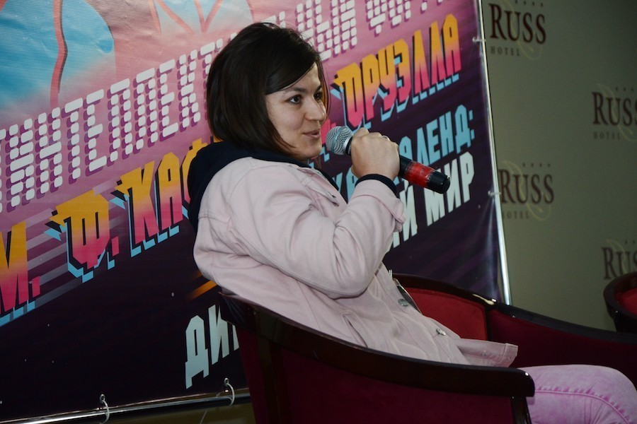 «Профессию выбирают не половыми органами»: Маршенкулова на «Кафке&Оруэлле»
