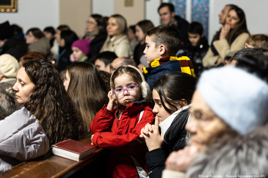 Навстречу Рождеству: как прошел католический сочельник в Калининграде (фото)