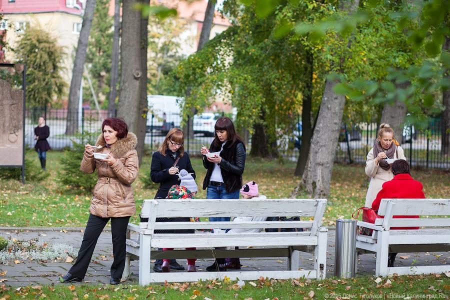 С огоньком и танцами: в Калининграде прошел Фестиваль средневековой культуры