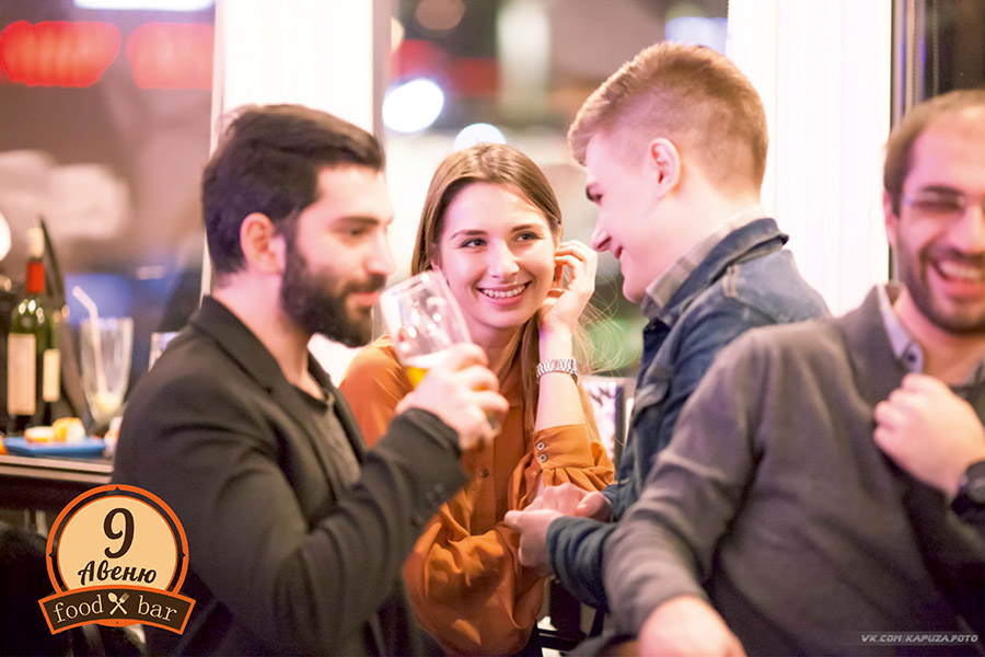 Не пропустите — вечеринка в FoodBar «9 Авеню»