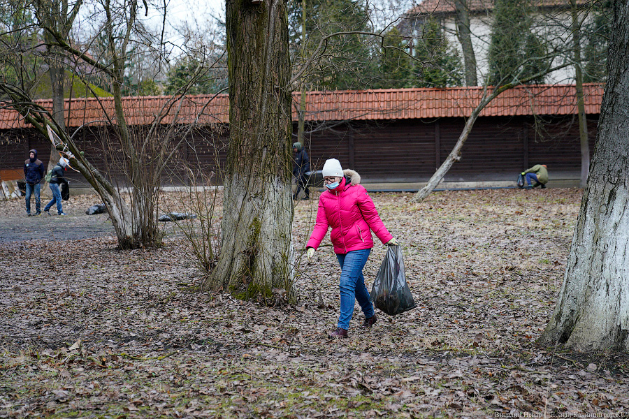 Теория целых окон: волонтеры пытаются спасти здание на Расковой с помощью уборки (фото)