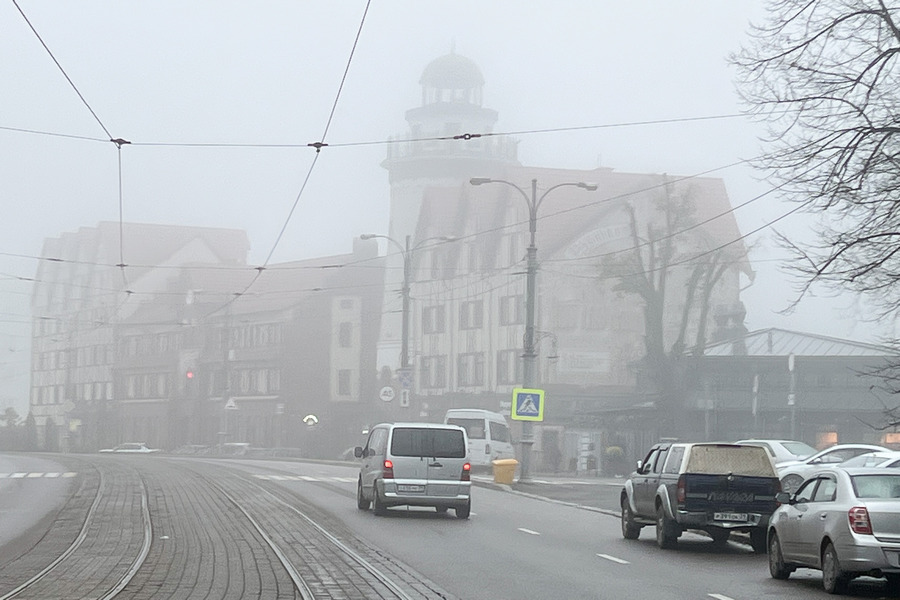 Калининградцев предупреждают о тумане утром в четверг