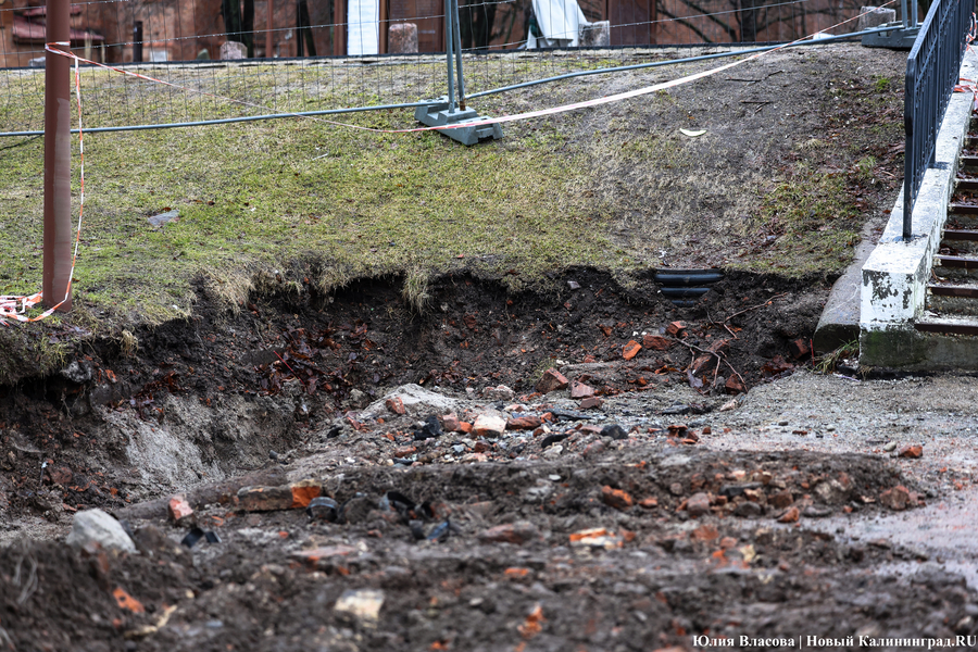 Руины Кнайпхофа: как проходит подготовка к благоустройству острова Канта (фото)