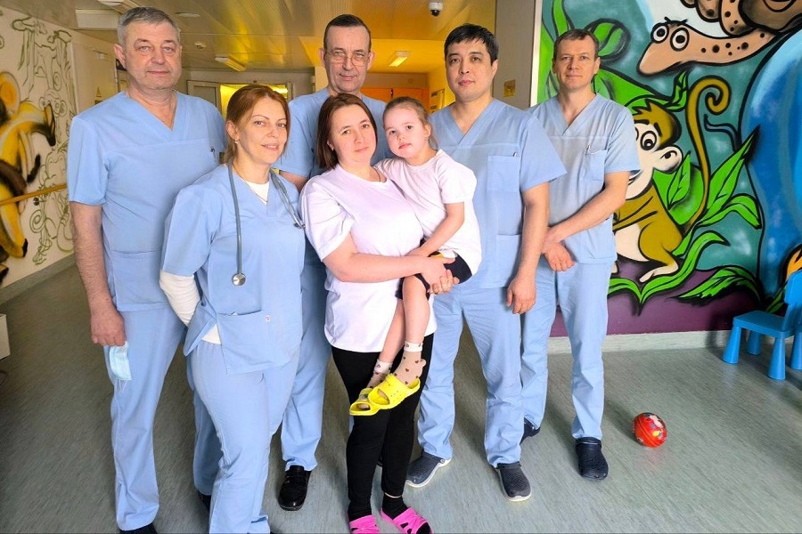 Хирурги калининградского кардиоцентра спасли 4-летнюю девочку с редкой патологией