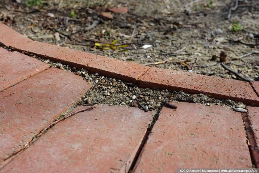 «Могила плитки»: набережная Верхнего озера после зимы