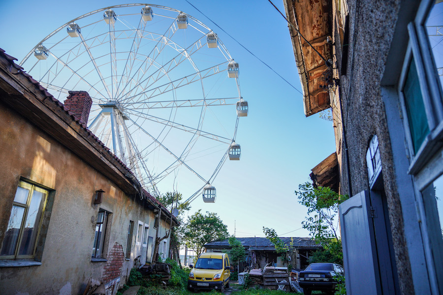 29 мая: колесо обозрения в Зеленоградске