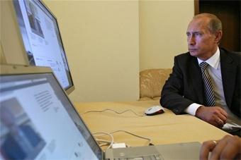 Путина поздравляют в твиттере и на улицах