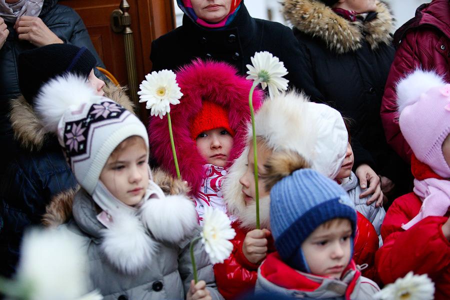 Орден за храм: что Патриарх шепнул на ухо Ярошуку на торжественной службе