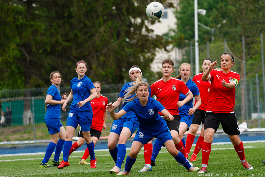 Голкиперка, форвардка: женская «Балтика» дебютировала на Кубке России (фото)