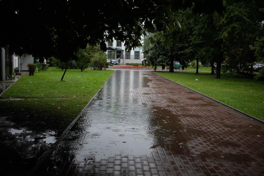 Как по расписанию: последствия ливня в Калининграде