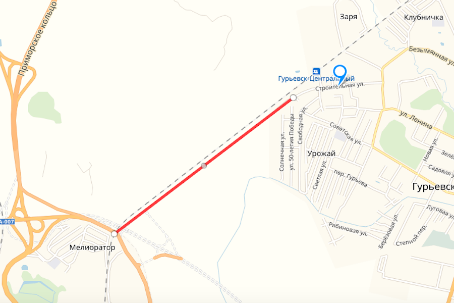 Власти хотят за год построить вторую дорогу из Калининграда в Гурьевск