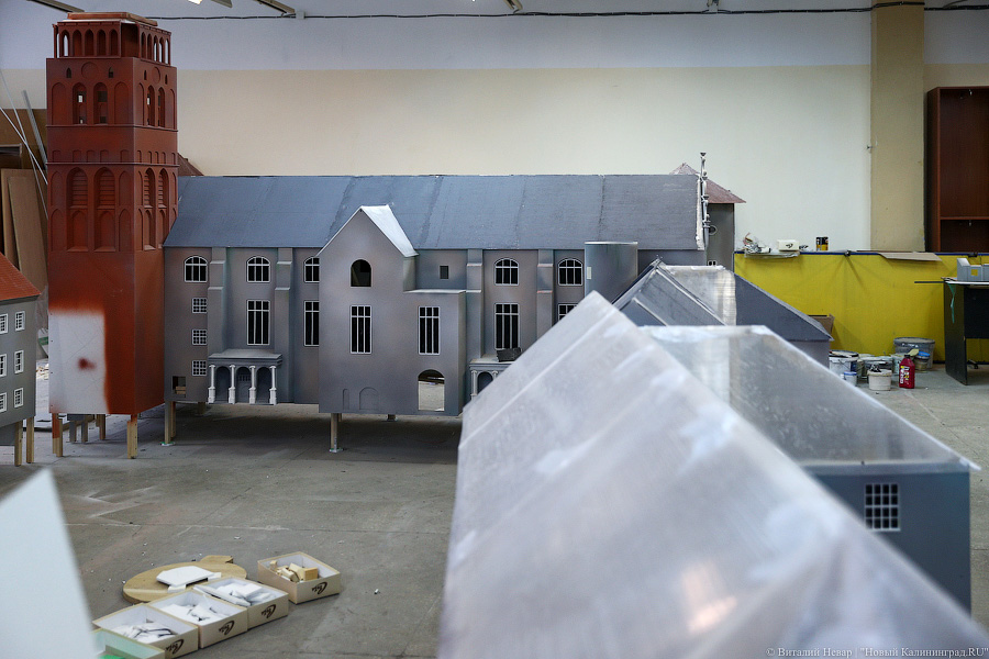 Построить Кёнигсберг за 4 месяца: как собирают макет Королевского замка