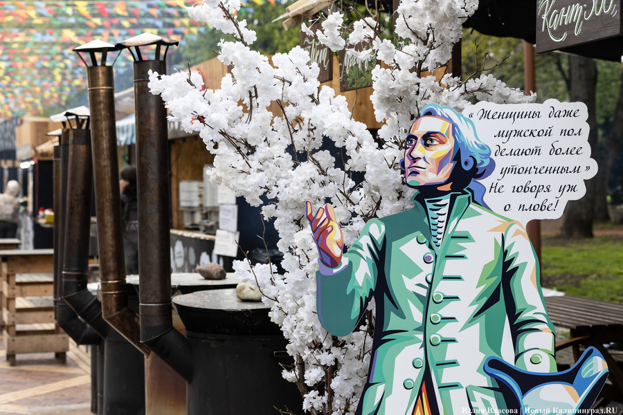 Прикидываясь Кантом: у Кафедрального собора открылась ярмарка (фото)