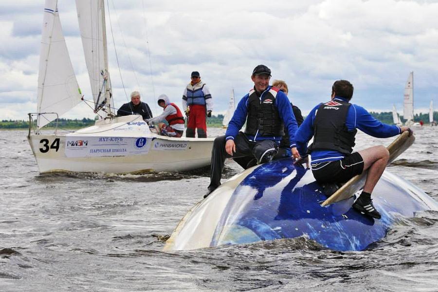 Калининградские яхтсмены завоевали золото на этапе Кубка Европы в Пскове
