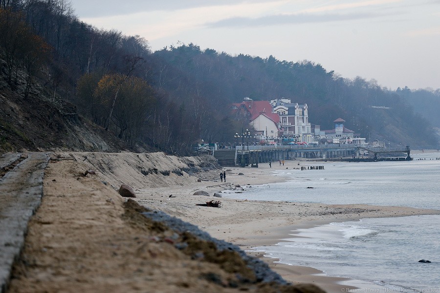 Власти рассказали, когда в Светлогорске начнут «фундаментально» намывать пляж